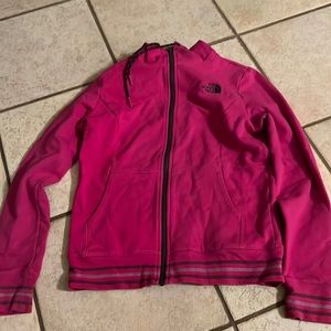 North face zip up jacket